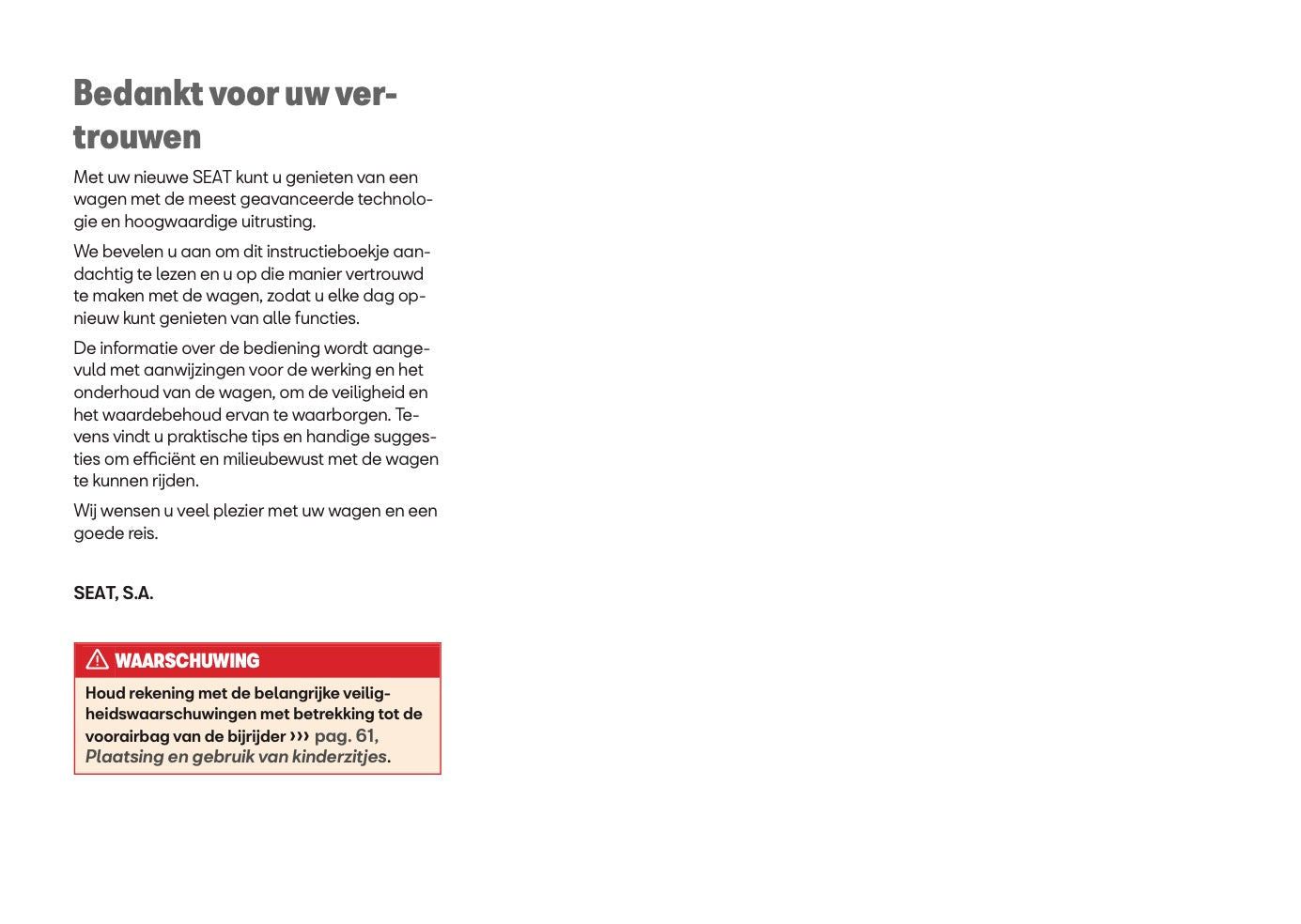 2026 Seat Ateca Gebruikershandleiding | Nederlands