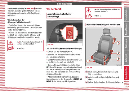 2015 Seat Ibiza Owner's Manual | German