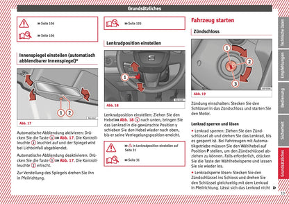 2015 Seat Ibiza Owner's Manual | German