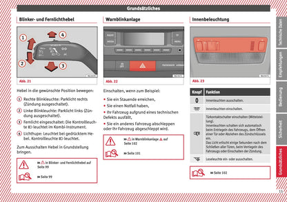 2015 Seat Ibiza Owner's Manual | German