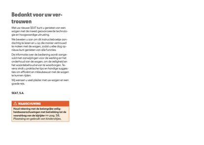 2025 Seat Ibiza Gebruikershandleiding | Nederlands