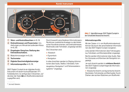2025 Seat Leon/Leon Sportstourer Bedienungsanleitung | Deutsch