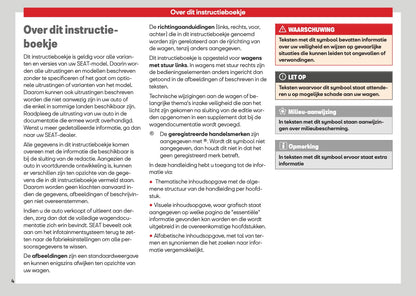 2026 Seat Leon/Leon Sportstourer Owner's Manual | Dutch