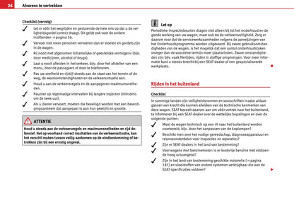 2012 Seat Mii Owner's Manual | Dutch