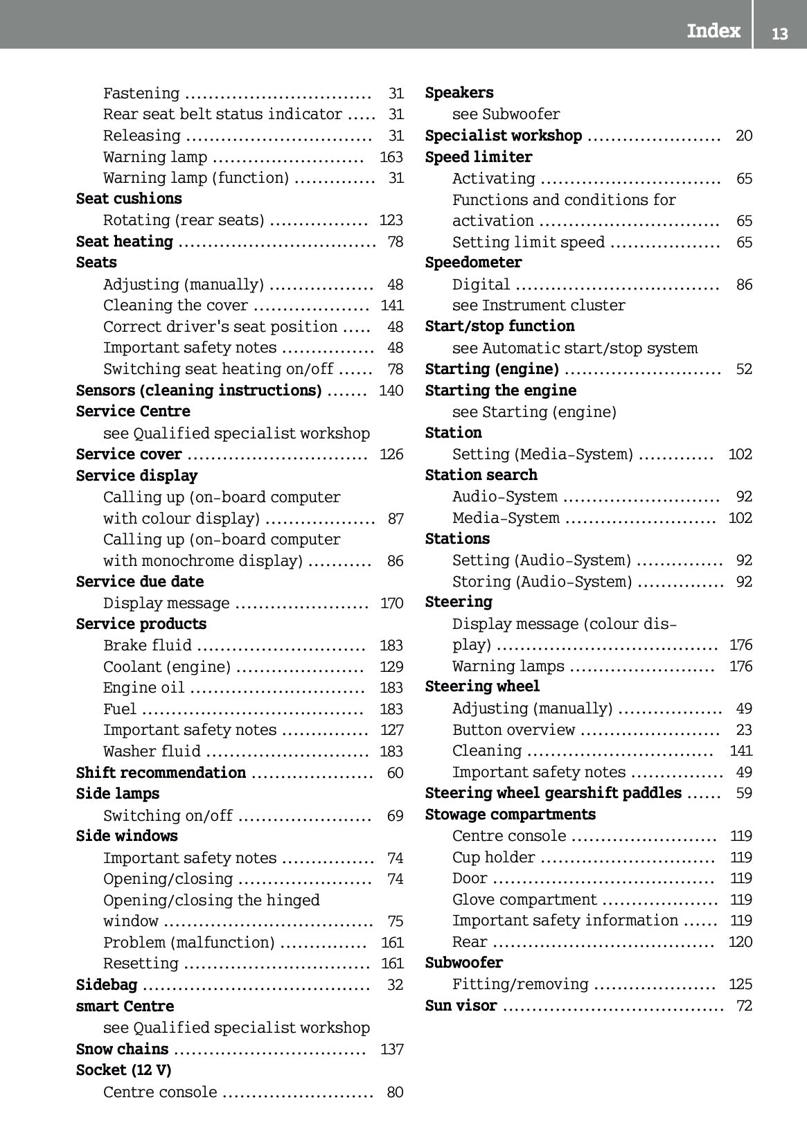 2015-2016 Smart ForFour Owner's Manual | English