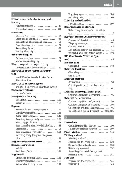 2015-2016 Smart ForFour Owner's Manual | English