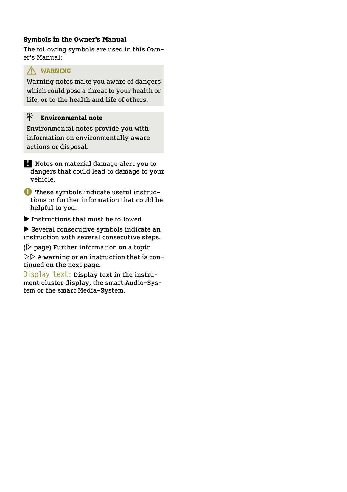 2016-2017 Smart ForTwo Owner's Manual | English
