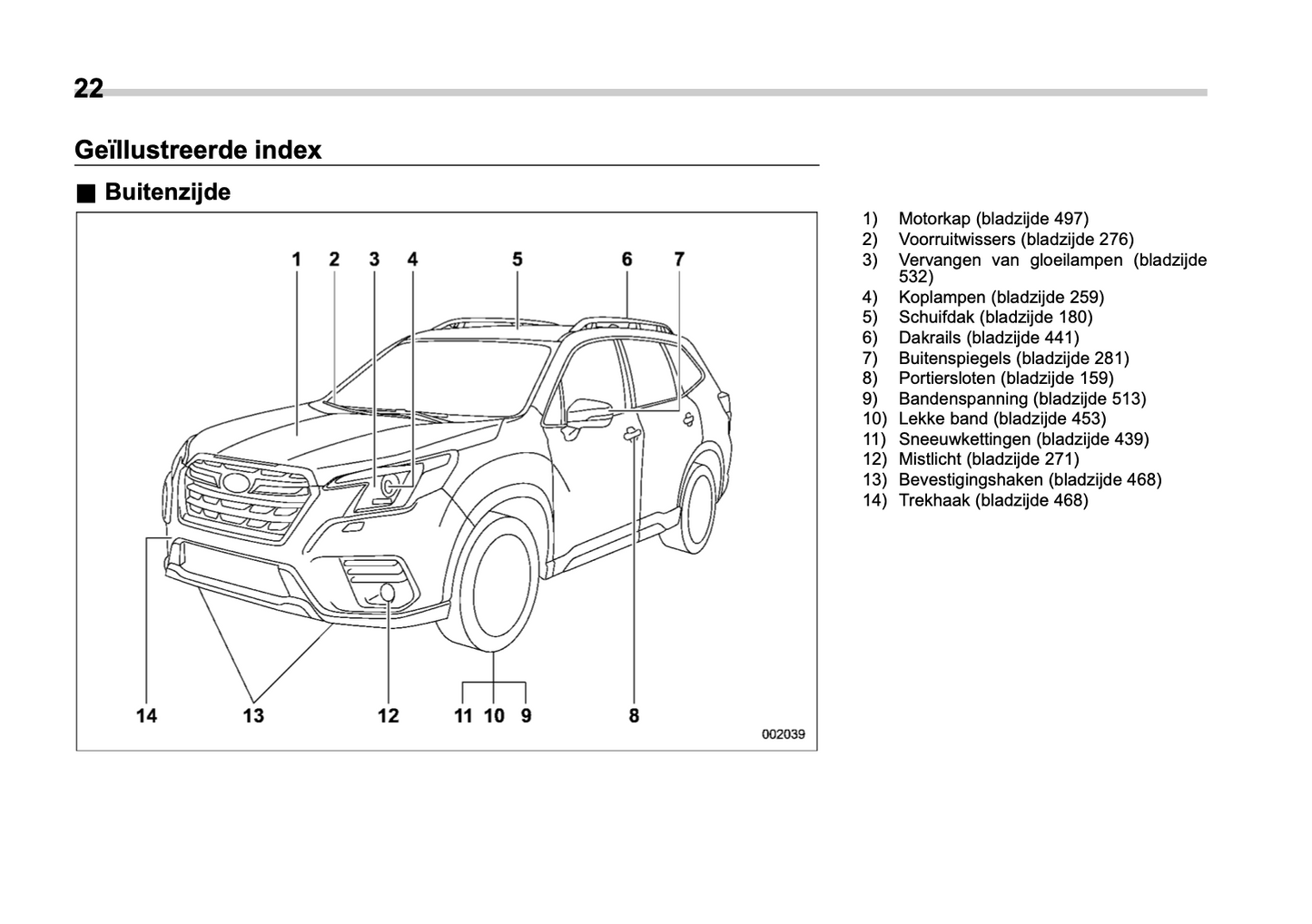 2022 Subaru Forester e-BOXER Bedienungsanleitung | Niederländisch