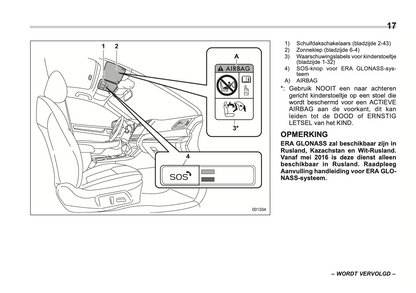 2018 Subaru Legacy/Outback Owner's Manual | Dutch