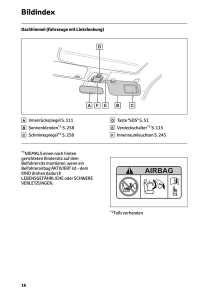 2025-2026 Toyota Aygo X Bedienungsanleitung | Deutsch