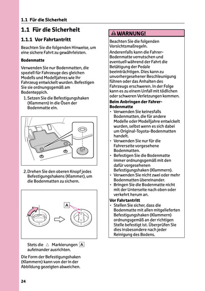 2025-2026 Toyota Aygo X Bedienungsanleitung | Deutsch