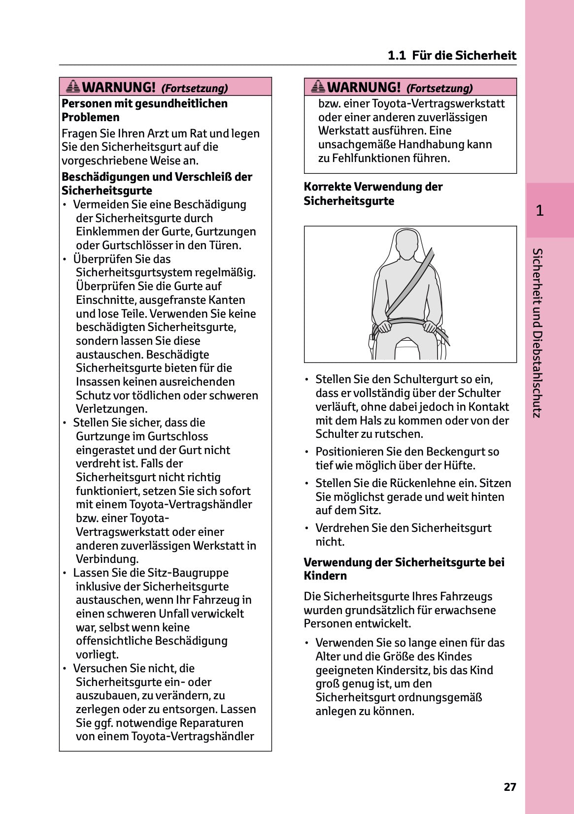2025-2026 Toyota Aygo X Bedienungsanleitung | Deutsch