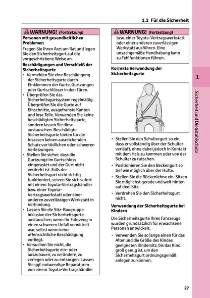 2025-2026 Toyota Aygo X Bedienungsanleitung | Deutsch