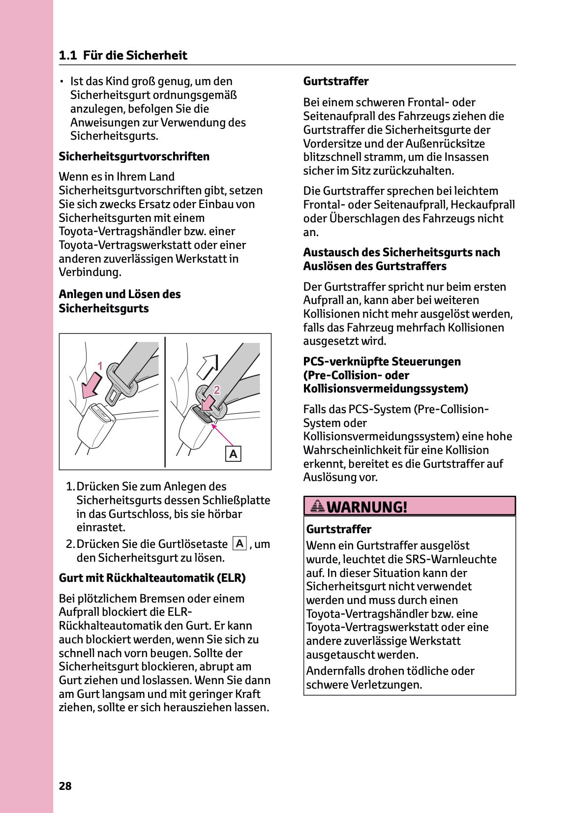 2025-2026 Toyota Aygo X Bedienungsanleitung | Deutsch