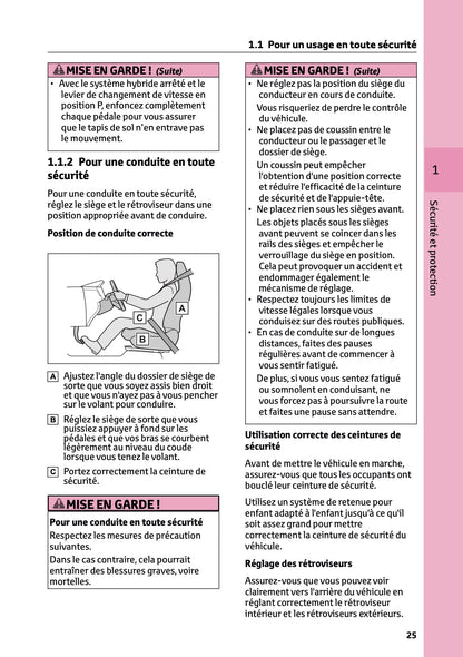 2025-2026 Toyota Aygo X Owner's Manual | French
