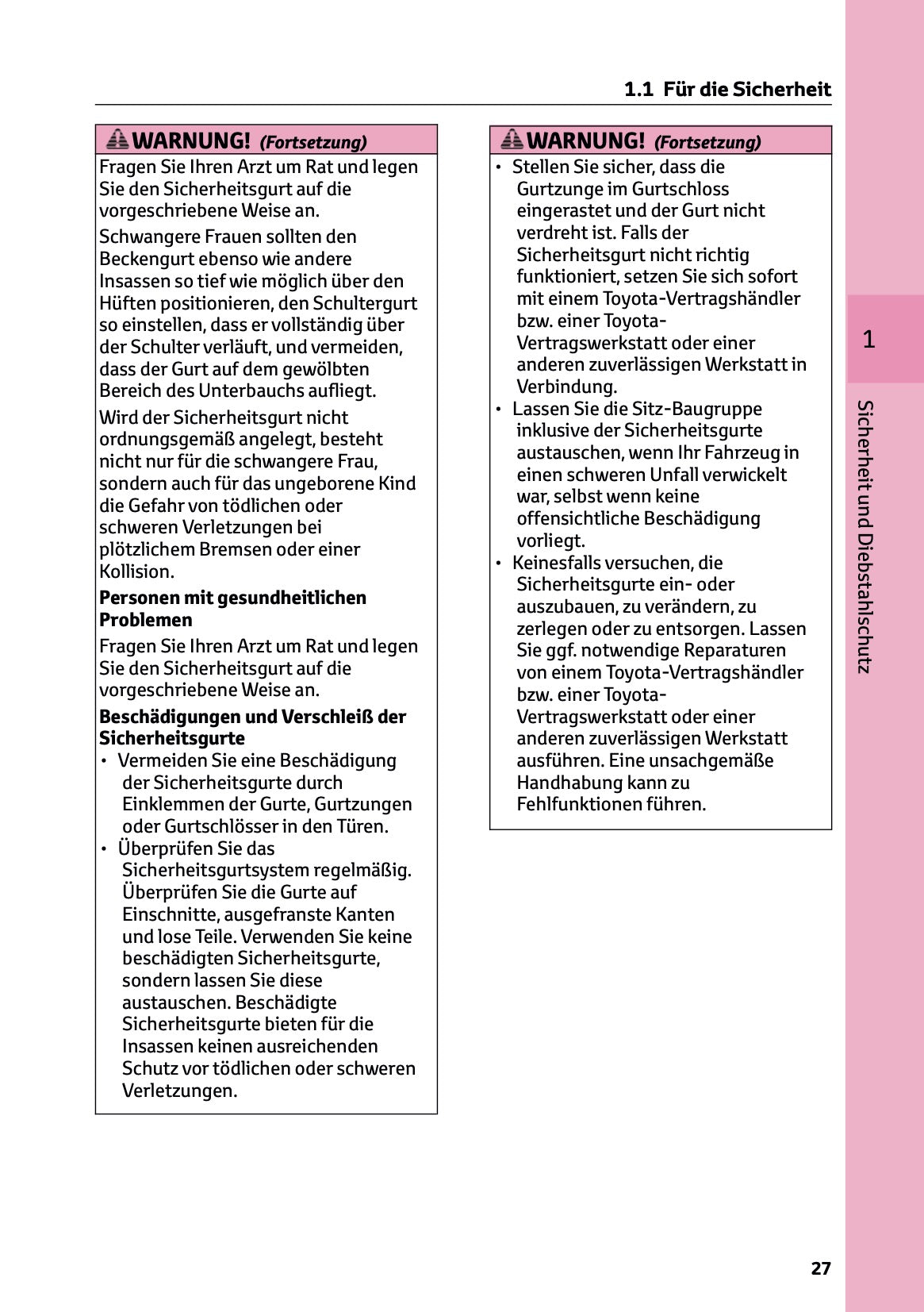 2025 Toyota bZ4X Bedienungsanleitung | Deutsch