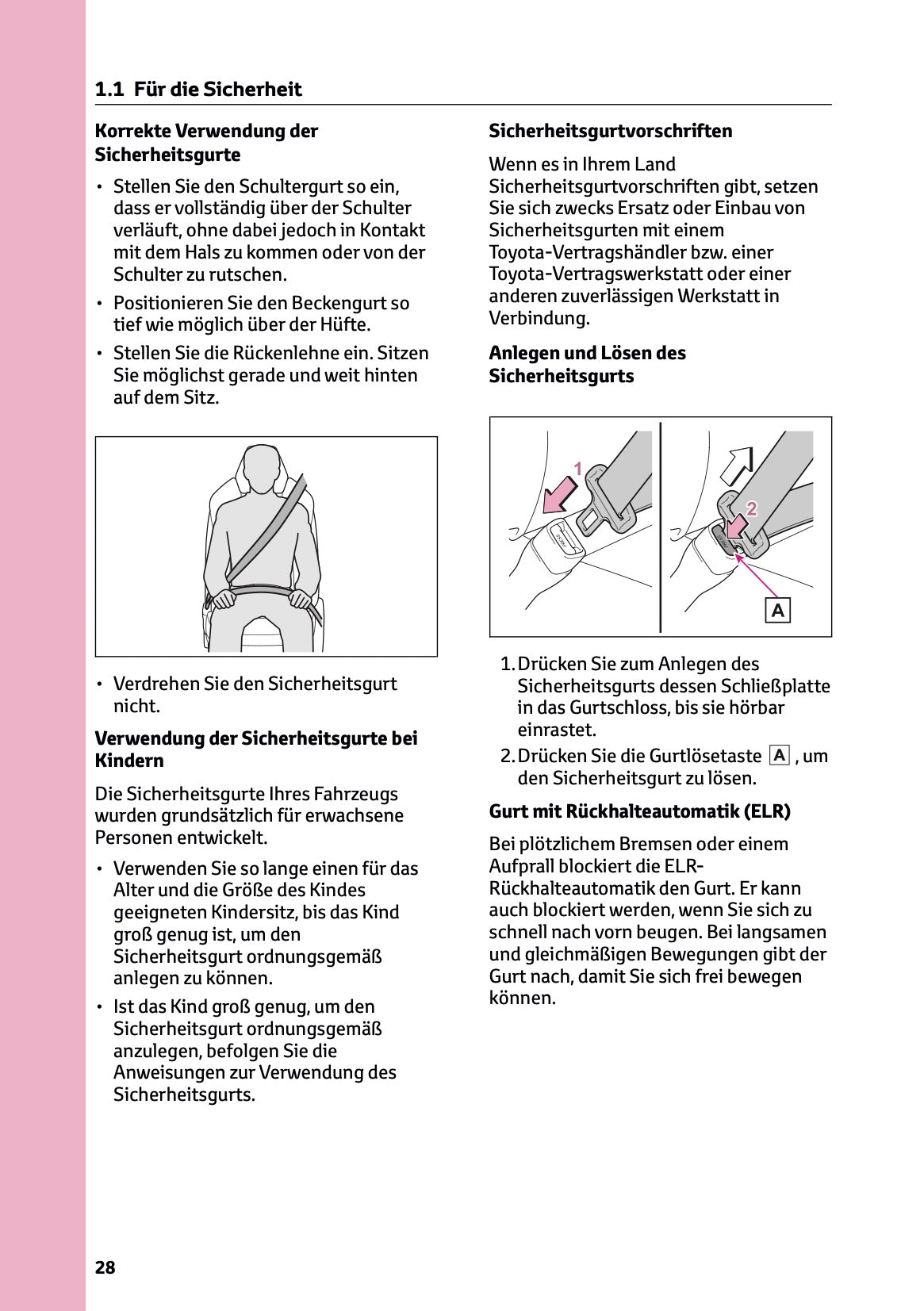 2025 Toyota bZ4X Bedienungsanleitung | Deutsch