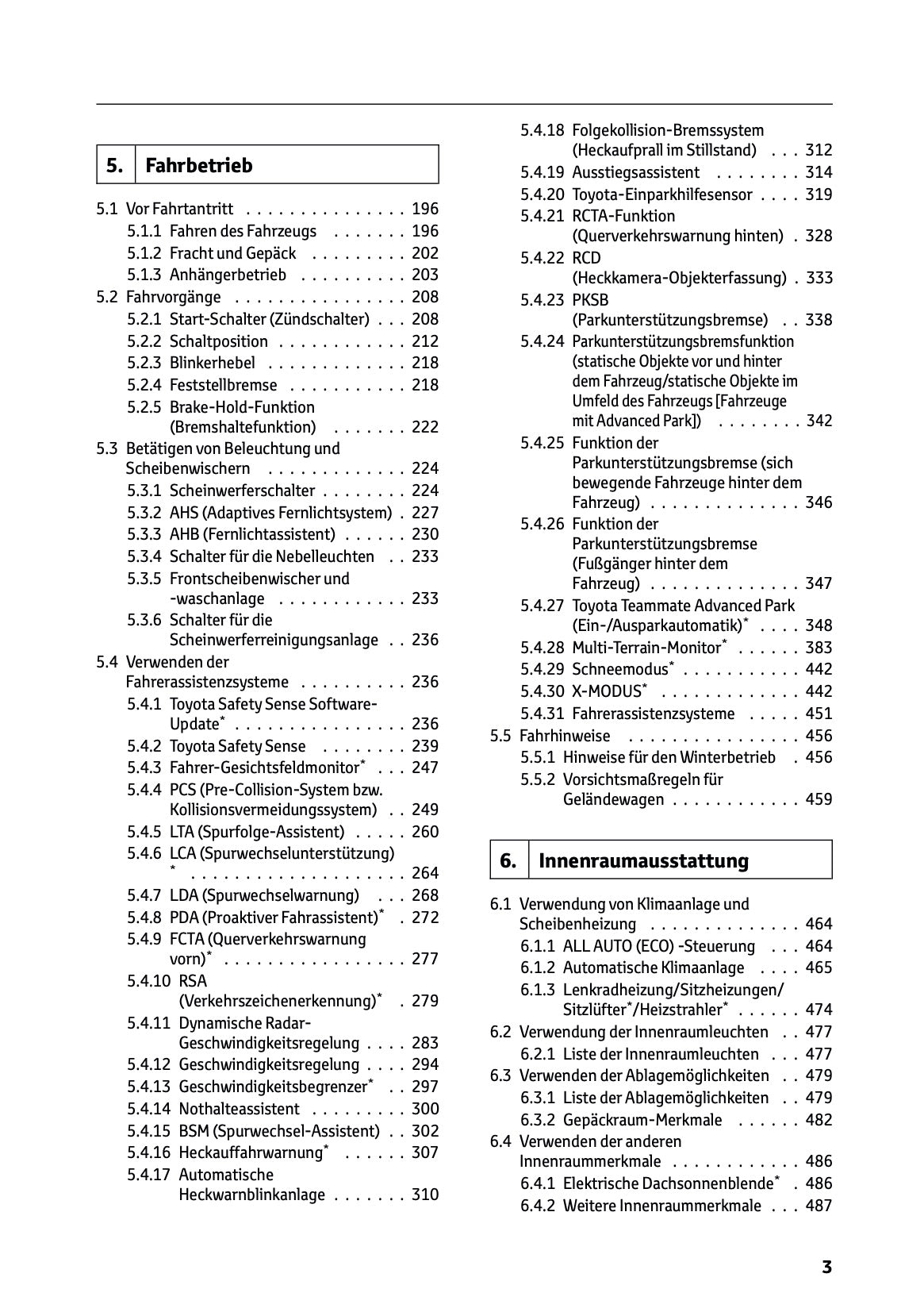 2025 Toyota bZ4X Bedienungsanleitung | Deutsch