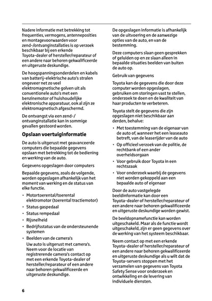 2025 Toyota bZ4X Owner's Manual | Dutch