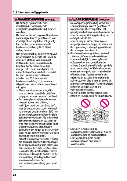 2025-2026 Toyota Camry Hybrid Owner's Manual | Dutch