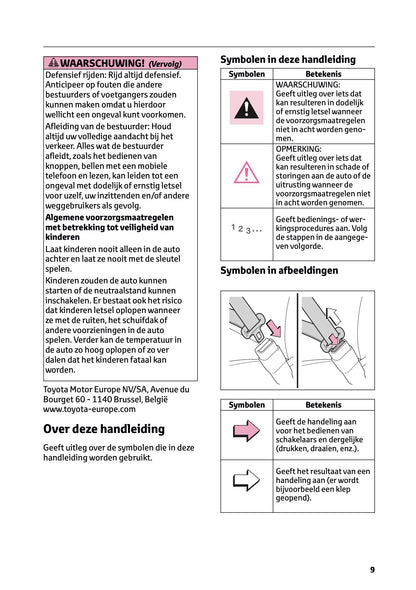2025-2026 Toyota Camry Hybrid Owner's Manual | Dutch