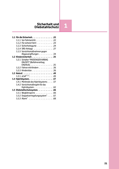2026 Toyota C-HR Hybrid Owner's Manual | German
