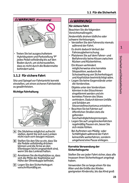 2026 Toyota C-HR Hybrid Owner's Manual | German