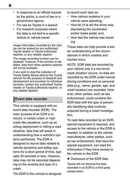 2026 Toyota C-HR Hybrid Owner's Manual | English