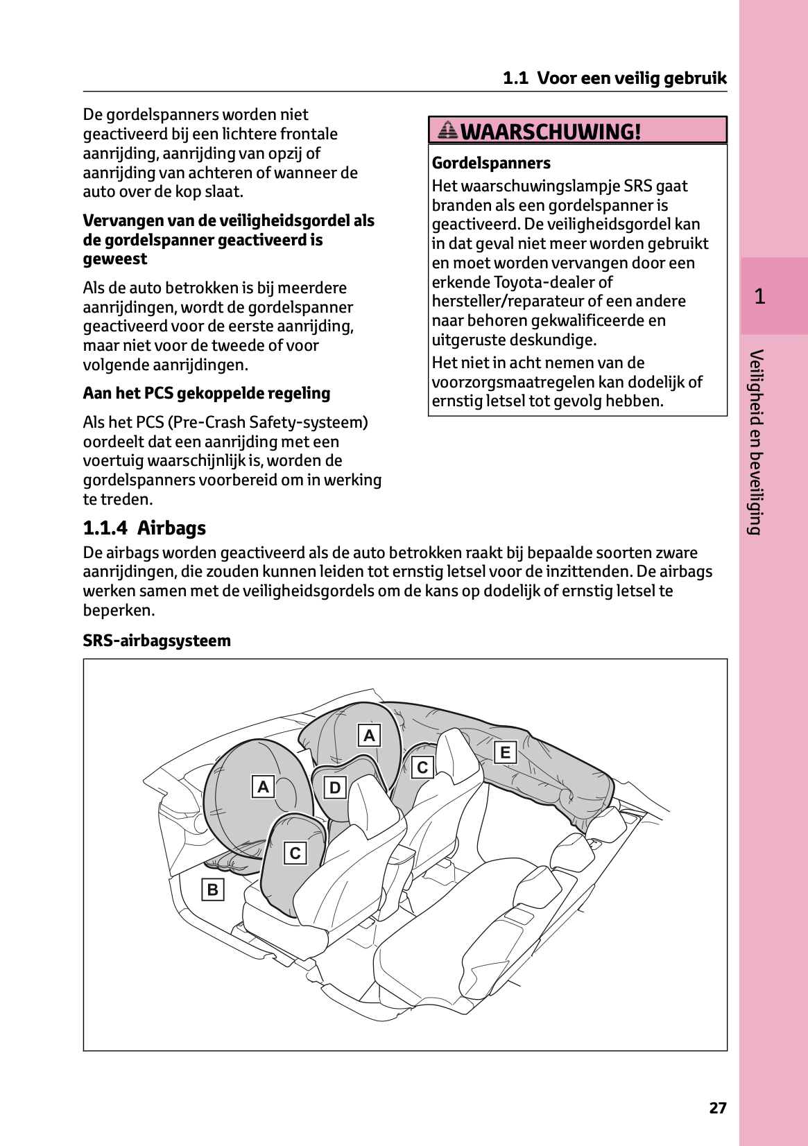 2024 Toyota C-HR Hybrid Owner's Manual | Dutch