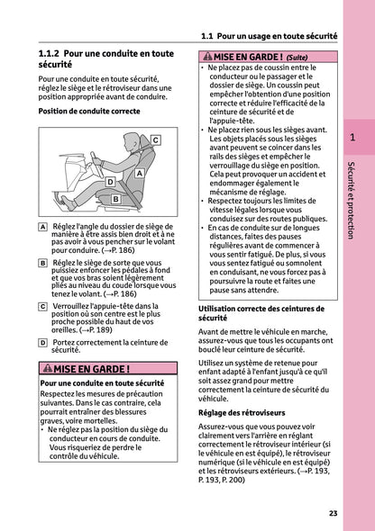 2024-2025 Toyota C-HR Plug-in-Hybrid Owner's Manual | French