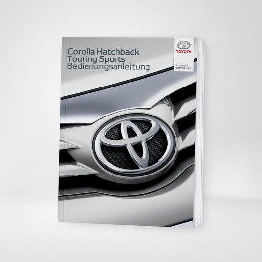 2019-2020 Toyota Corolla Hatchback/Touring Sports Owner's Manual | German
