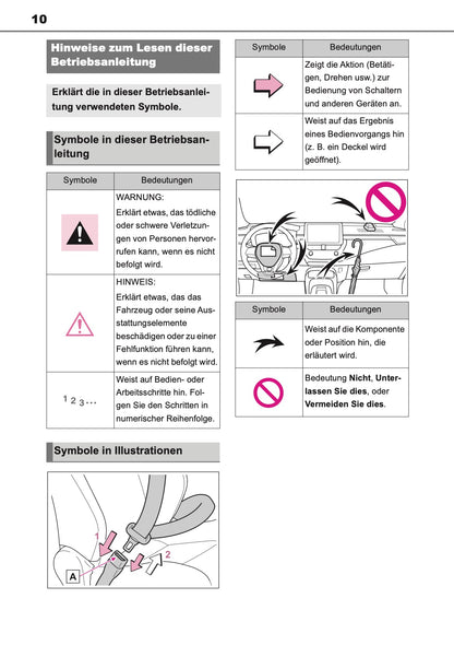 2019-2020 Toyota Corolla Hatchback/Touring Sports Owner's Manual | German