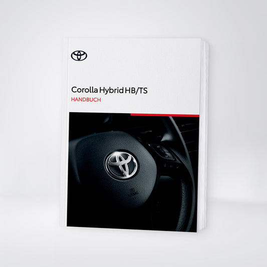 2026 Toyota Corolla Hybrid Hatchback/Touring Sports Owner's Manual | German