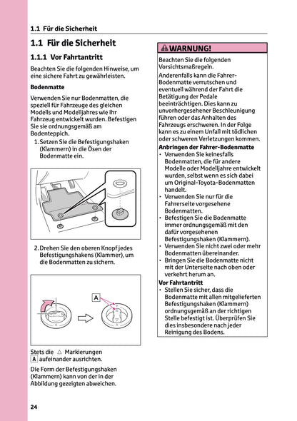 2026 Toyota Corolla Hybrid Hatchback/Touring Sports Owner's Manual | German