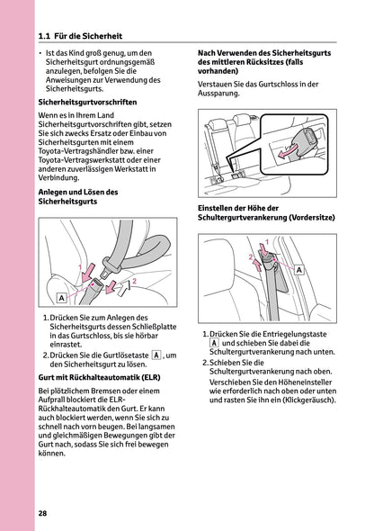 2026 Toyota Corolla Hybrid Hatchback/Touring Sports Owner's Manual | German