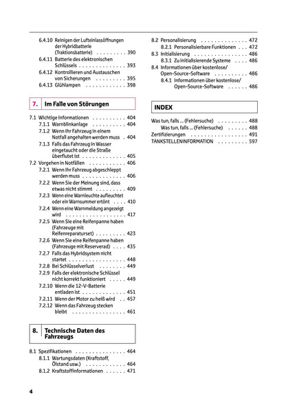 2026 Toyota Corolla Hybrid Hatchback/Touring Sports Owner's Manual | German