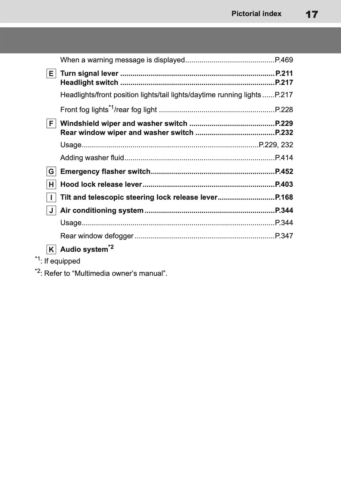 2026 Toyota Corolla Hybrid Hatchback/Touring Sports Owner's Manual | English