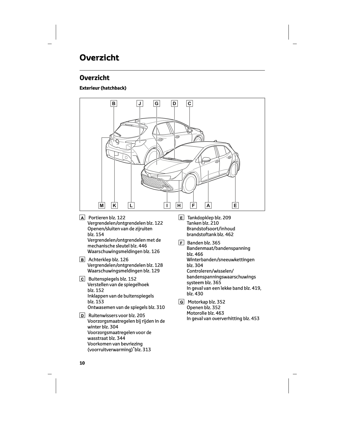 2024 Toyota Corolla Touring Sports/Hatchback Hybrid Gebruikershandleiding | Nederlands