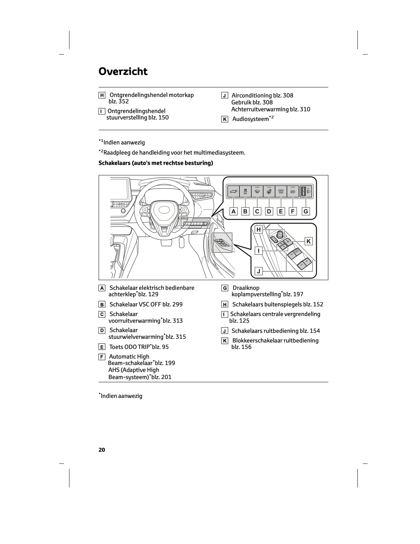 2024 Toyota Corolla Touring Sports/Hatchback Hybrid Gebruikershandleiding | Nederlands