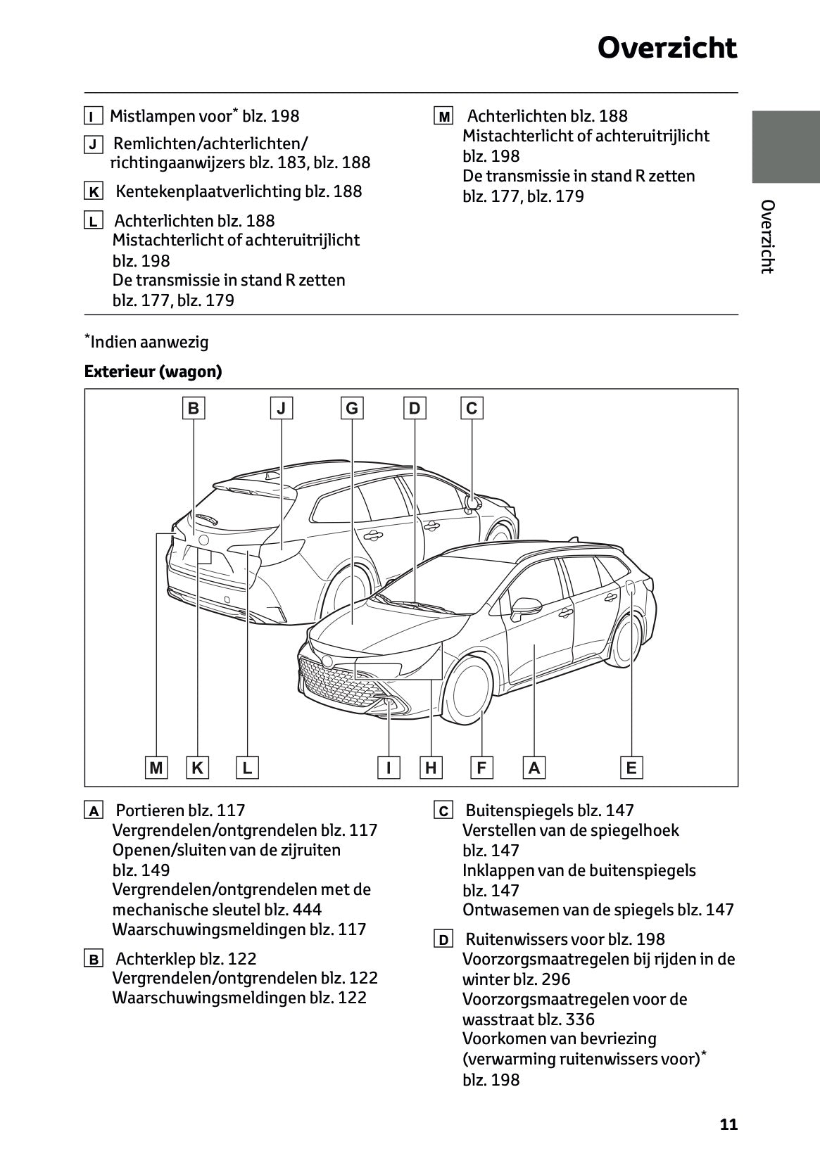 2026 Toyota Corolla Hybrid Hatchback/Touring Sports Owner's Manual | Dutch