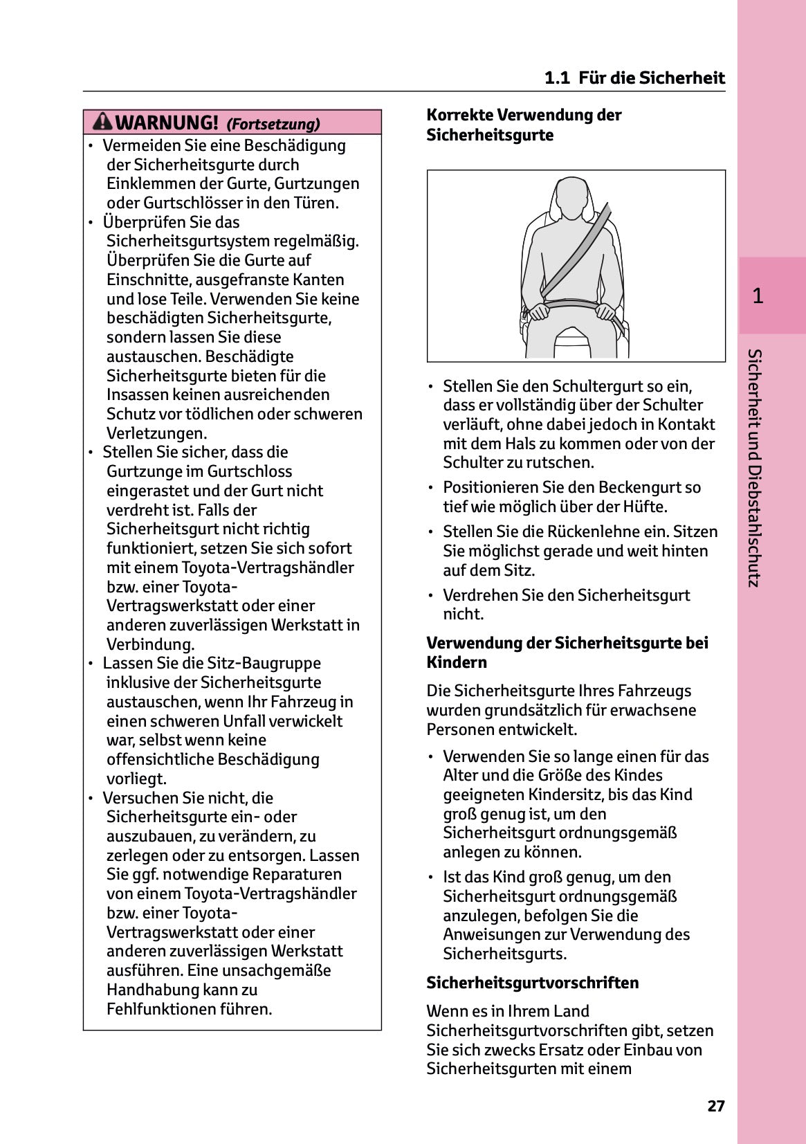 2025-2026 Toyota Mirai Owner's Manual | German
