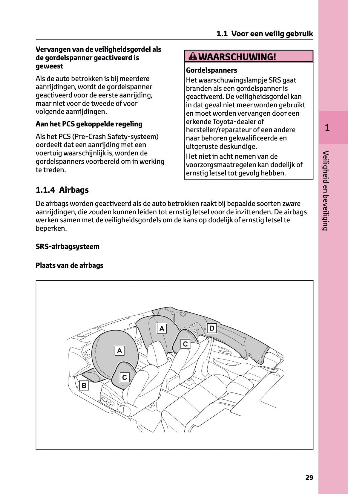 2025-2026 Toyota Mirai Owner's Manual | Dutch