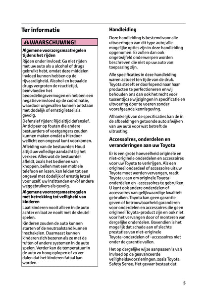 2025-2026 Toyota Mirai Owner's Manual | Dutch