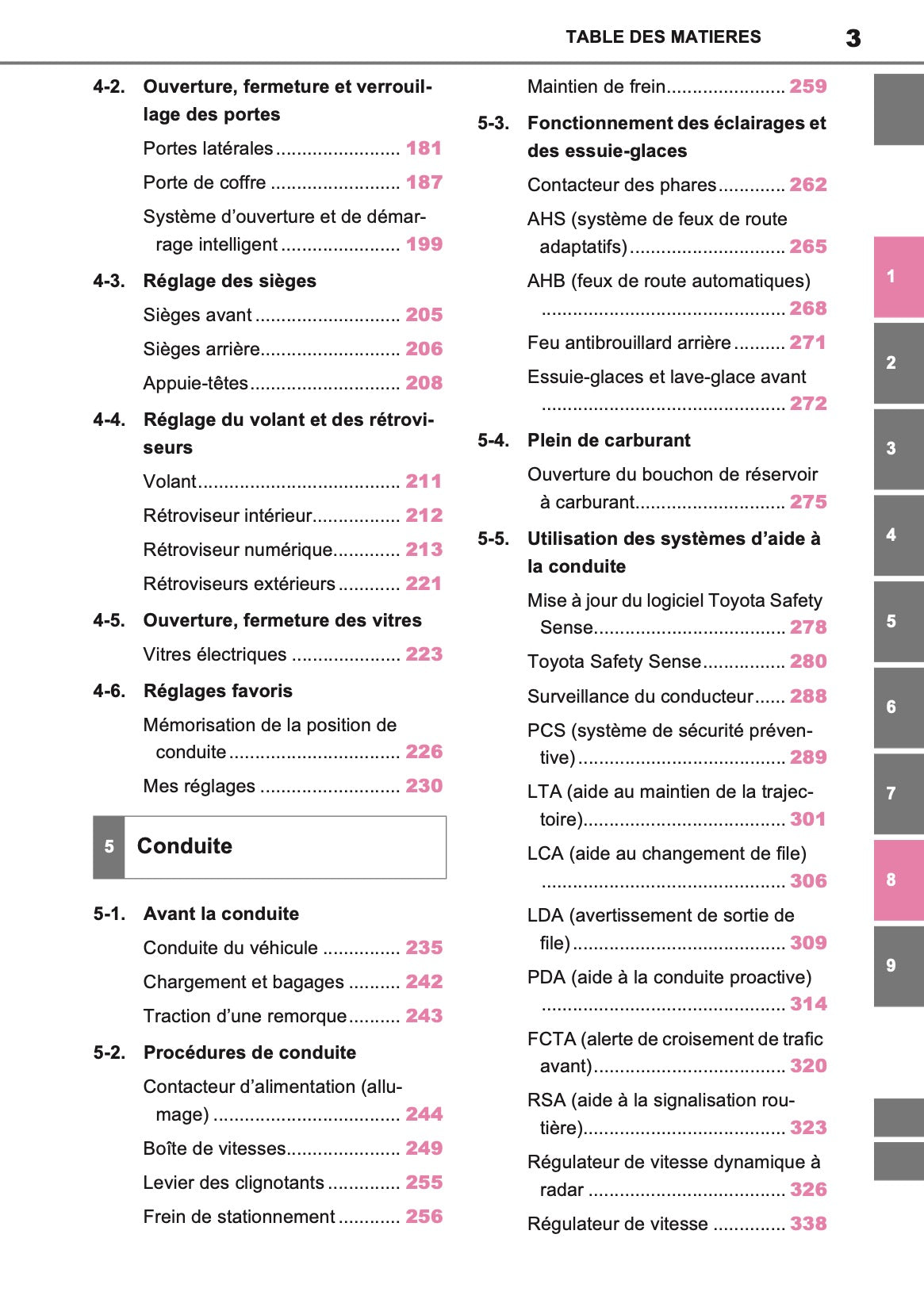 2023 Toyota Prius PHEV Owner's Manual | French