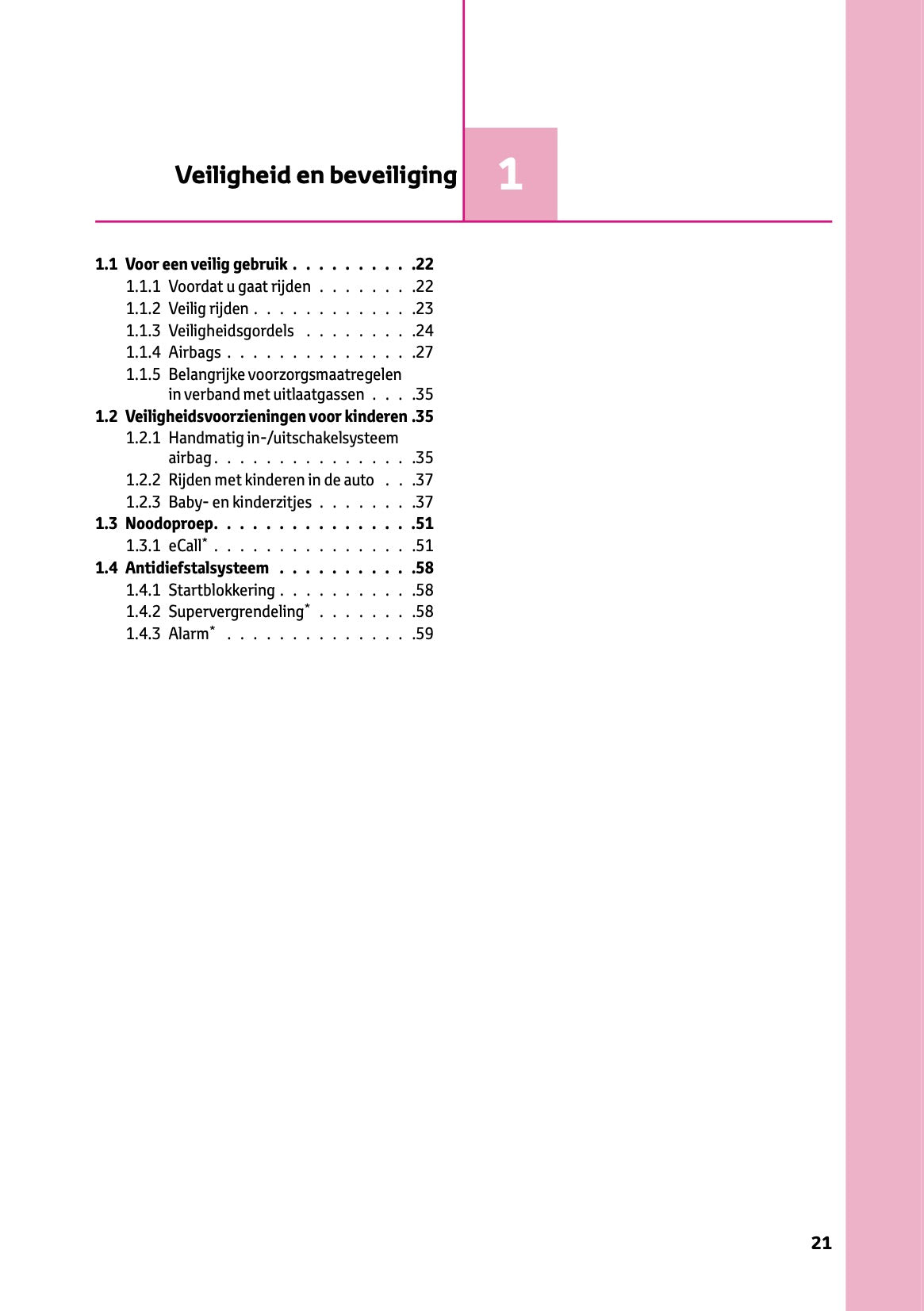2023-2024 Toyota Prius Owner's Manual | Dutch