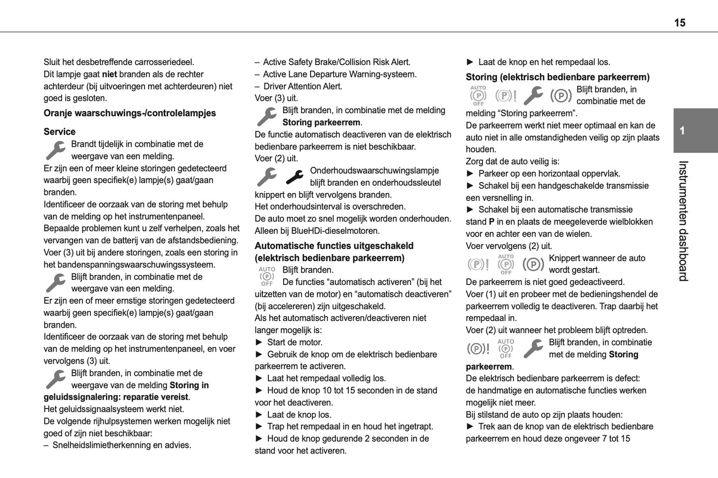 2024-2025 Toyota Proace City/Proace City Verso Owner's Manual | Dutch