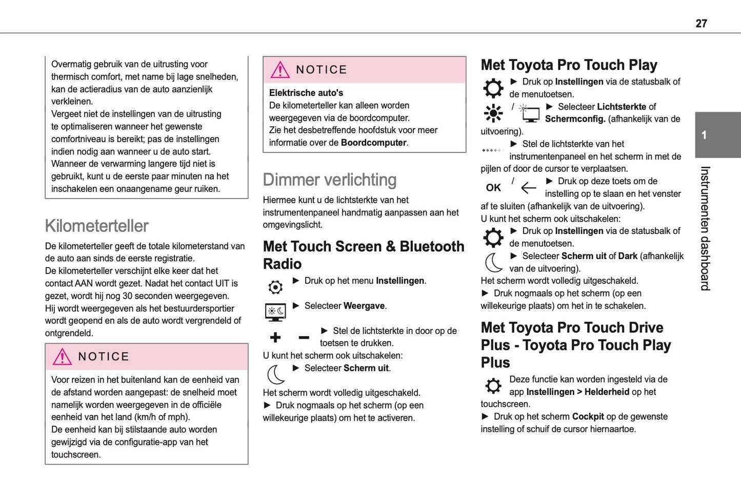 2024-2025 Toyota Proace City/Proace City Verso Owner's Manual | Dutch