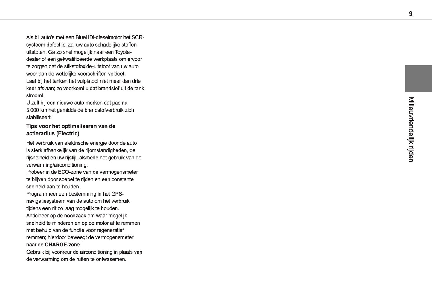 2024-2025 Toyota Proace City/Proace City Verso Owner's Manual | Dutch