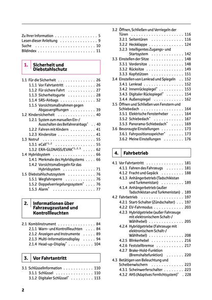 2026 Toyota RAV4 Hybrid Owner's Manual | German