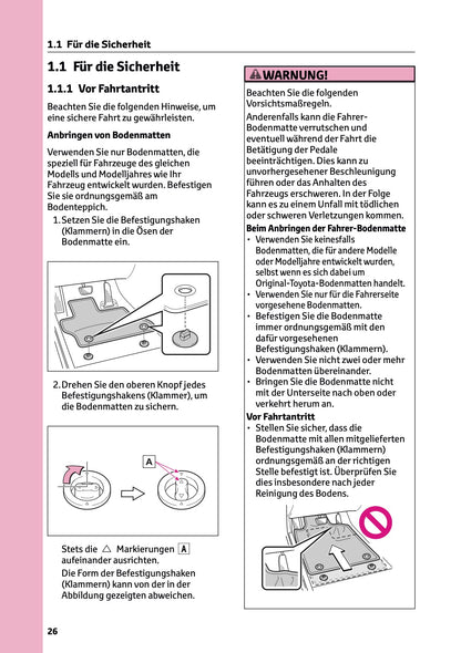 2026 Toyota RAV4 Hybrid Owner's Manual | German